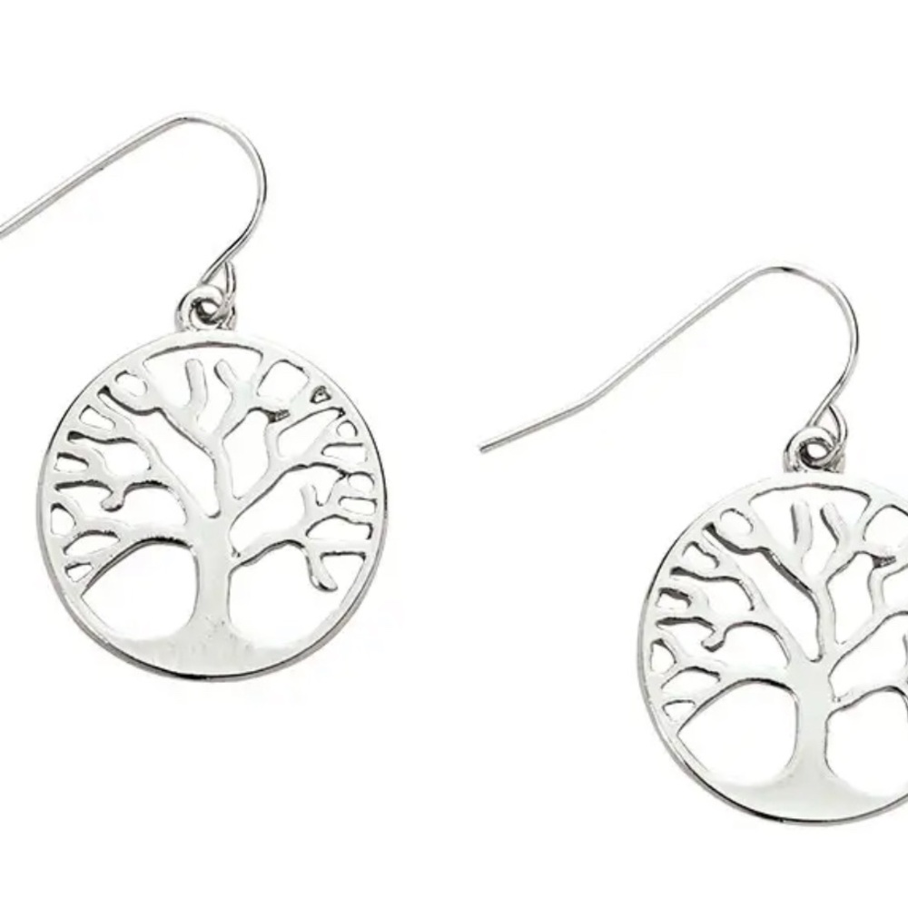 Park Lane Silver Tree Earrings (Gwenyth Earrings)